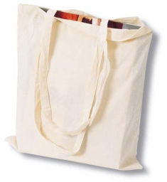 Torba baweniana natural z dugim uchem