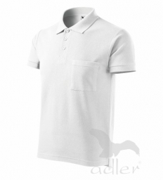 Adler Polo COTTON mskie biae